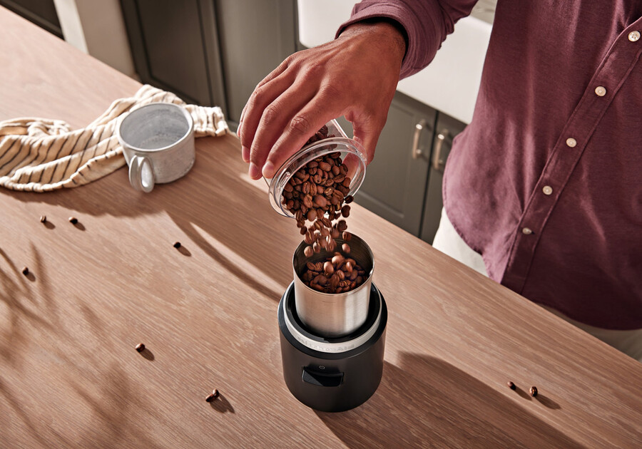 kabellose kaffeemühle mit akku