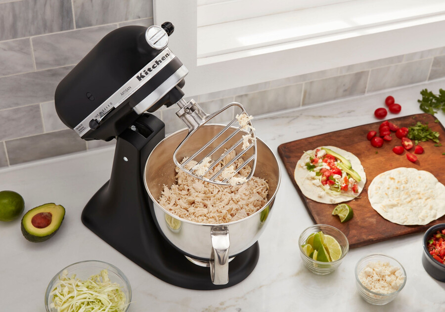 teigrührer für kippbare küchenmaschinen edelstahl 5ksmpb5ss